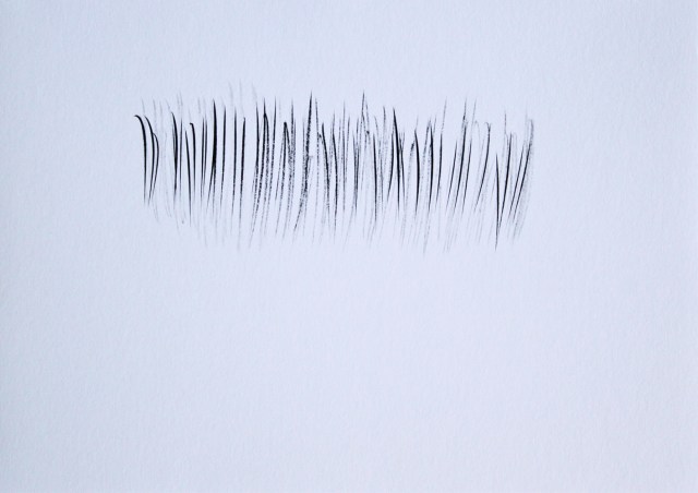 © Renate Egger. Strukturen/Structures IV, 2011. Chinesische Tusche auf Papier/Chinese ink on paper, 24x34 cm