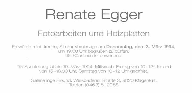 Renate Egger-Inge Freund Einl 1