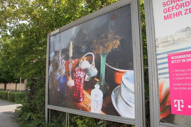 © Renate Egger. Memory collection III, 2005. Dresden Public Art View. International Billboard Exhibition. Dresden, Germany 2014
