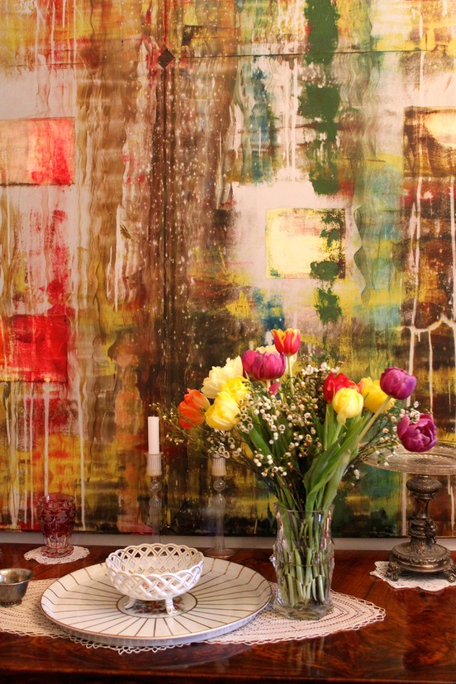 © Renate Egger. Tulpenstrauß /Bouquet of tulips, 2014